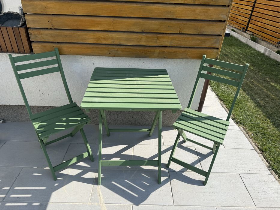 Vand masuta si scaune gradina