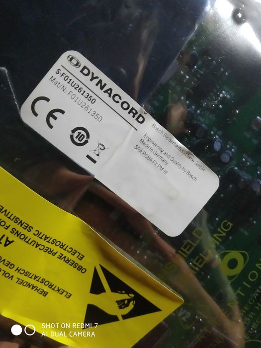 Dynacord Power-mate 1000-3 Effect plata, Electro voice
