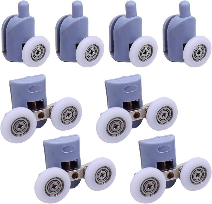 Set 8 role pentru cabina de dus universale sistem dublu si simplu 24mm