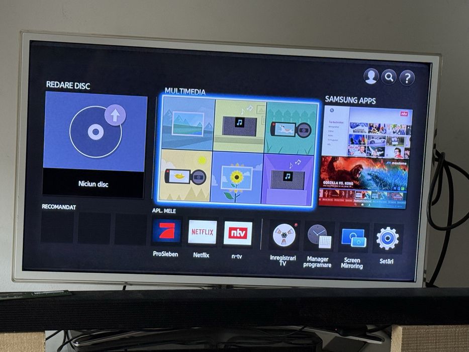 Samsung BD-H8500 Bluray 3D Smart recorder 500GB TV Tuner DVB-C digital