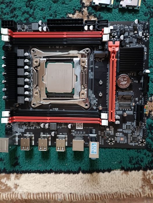 Материнская плата+процессор