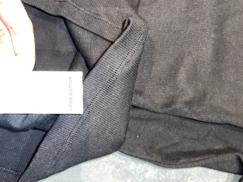 louis vuitton тениска черна нова не носена Луи вютон LV