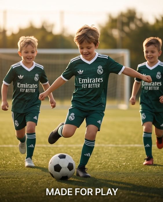 REAL MADRID детско юношески футболни екипи НОВО сезон 2026-27 година