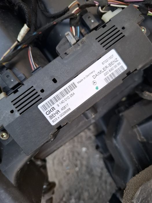 Мерседес w220 печка