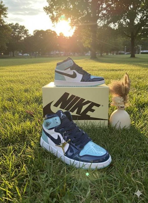 Adidasi Jordan 1 UNC Bread - Adidasi Fete Baieti