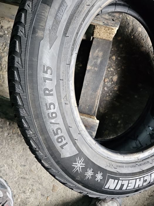 2 anvelope iarna 195 65 15 Michelin
