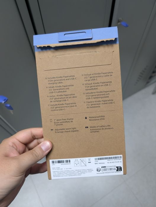 Kindle papperwhite 12 gen