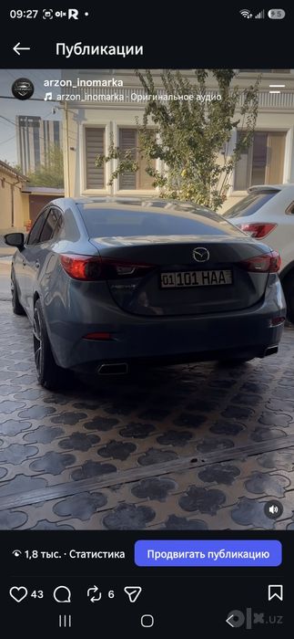 Mazda 3 sotiladi
