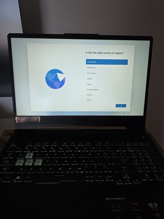 Laptop Asus TUF F15 i5 24RAM 1.5tb SSD