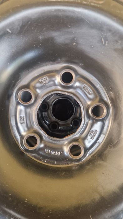Jante R15 ( 5x100 )originale VW skoda + cauciucuri de vara 195/50/ R15