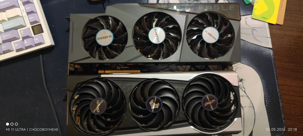 Продам видио карты Nvidia rtx3080ti, Radeon rx6800