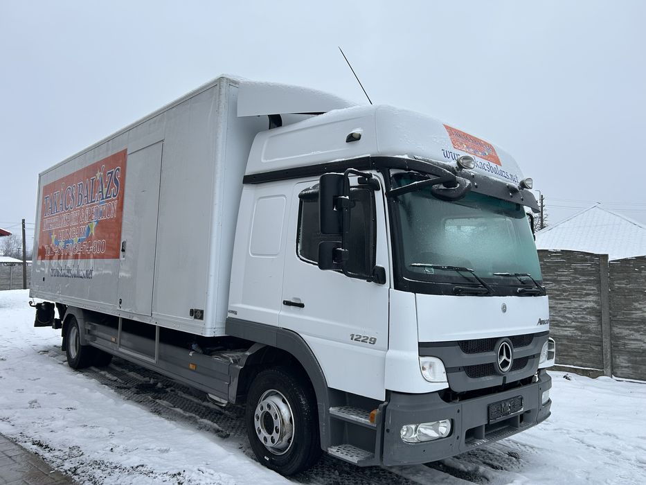 Mercedes Atego 1229L Eruro 5! Duba 7,4m Lift,Klima, Perne, Recent Adus