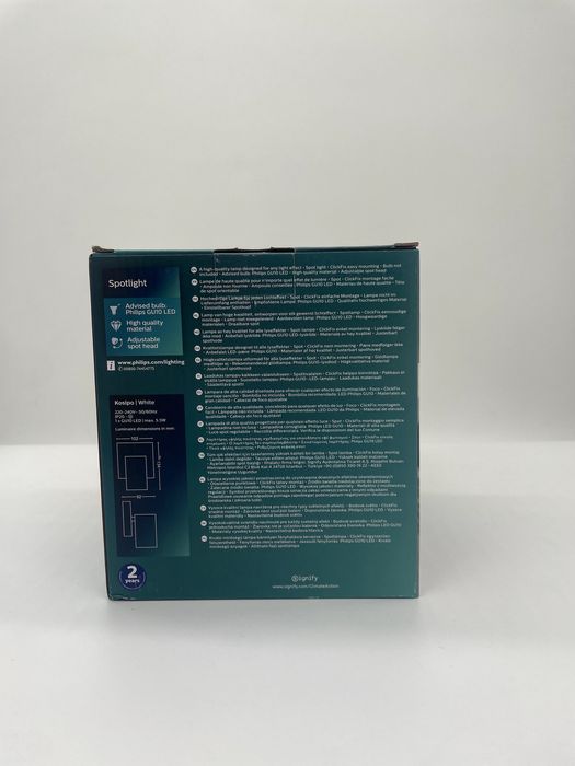 Philips - Lampa spot de culoare albă , hard