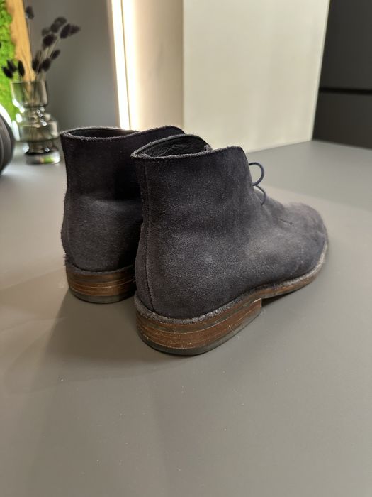 Ghete chukka Thursday Boots Scout din piele întoarsă, mărimea 46