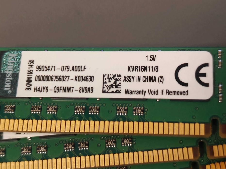 RAM DDR3 8GB Kingston