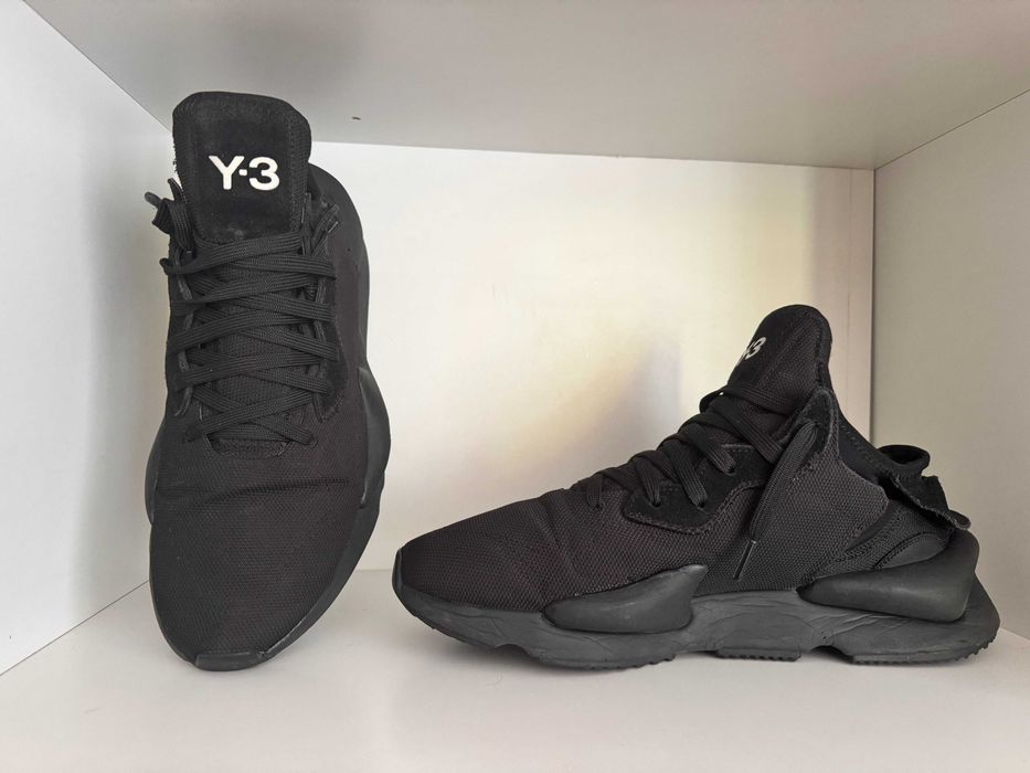 Y-3 Kaiwa "Core Black" FX0909 – Yohji Yamamoto x Adidas – Mărimea 45 1/3 – Model rar, ocazie unică – 450 lei