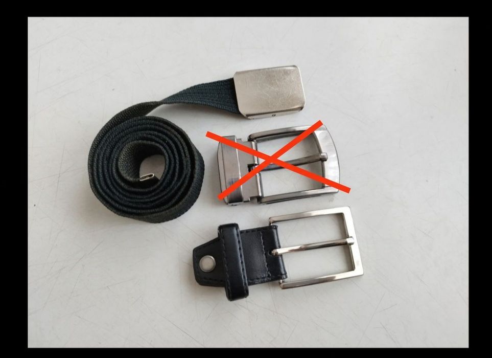 Катарама, Тока за мъжки колан, Ластичен колан