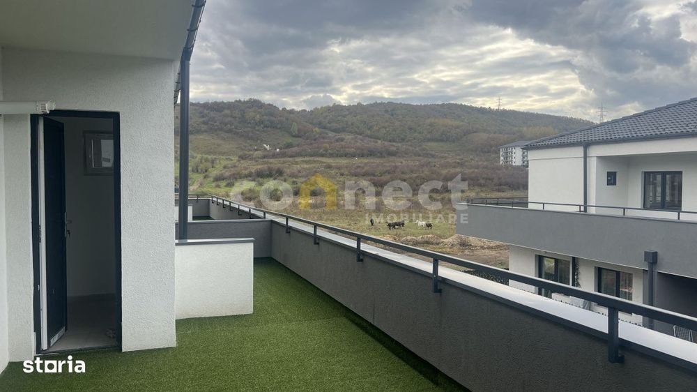 Apartament 3 camere, finisat | SU 60 mp | Terasa 24 mp | Boxa | Flores