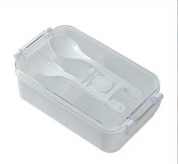 Кутия за обяд с вилица и лъжица