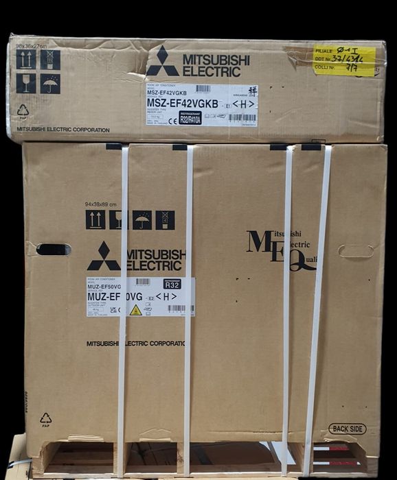 Aer conditionat Mitsubishi negru -18000 btu