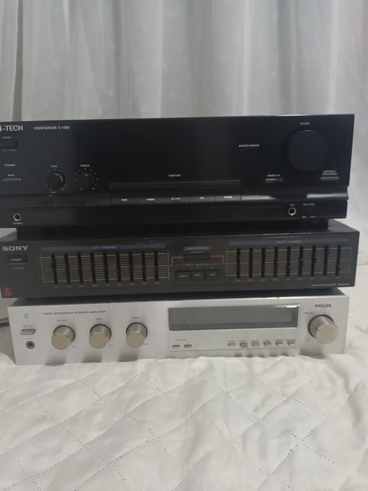 Amplificator Philips/egalizator  audio  Sony  /defect
