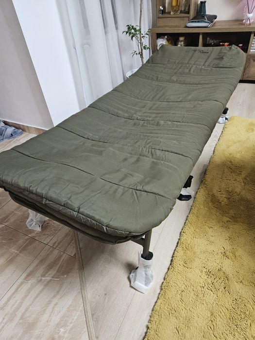 Vând Pat Pescuit cu Sac de dormit