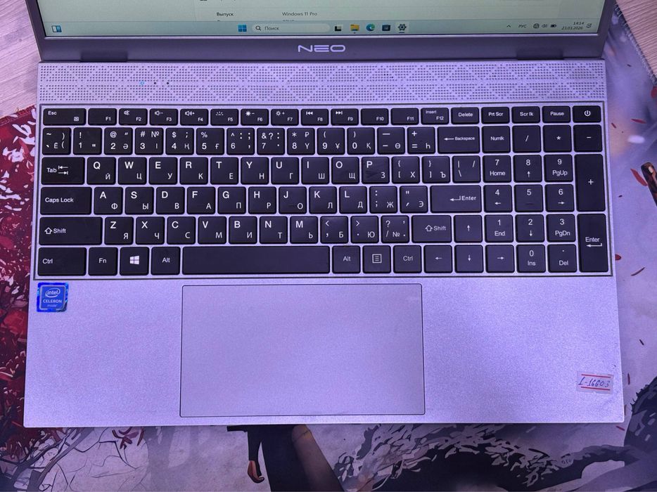 ОЗУ8ГБ SSD128ГБ intel celeron j4125 Neo