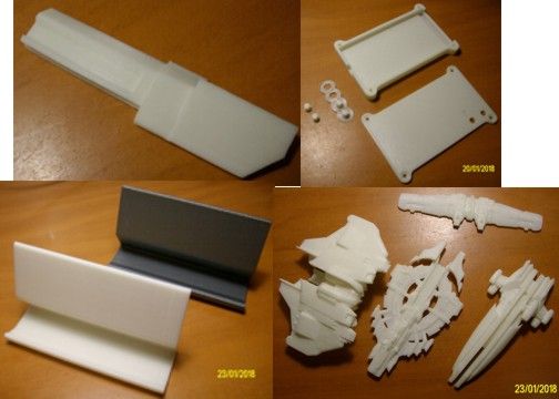 Imprimare/printare 3D, prototipare si proiectare grafica 3D, 2D. DTP.