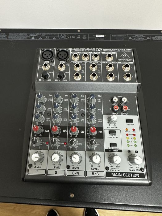 Boxe, amplificator, mixer.