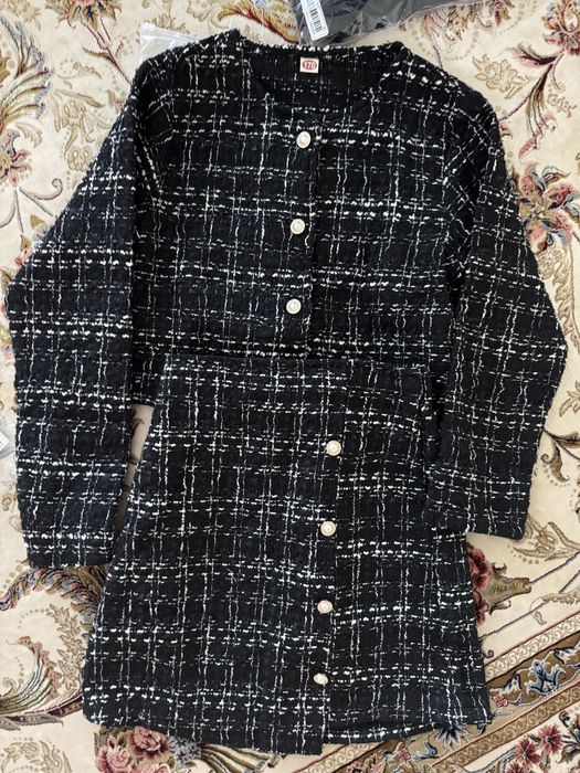 Красивый твидовый костюм для девочек