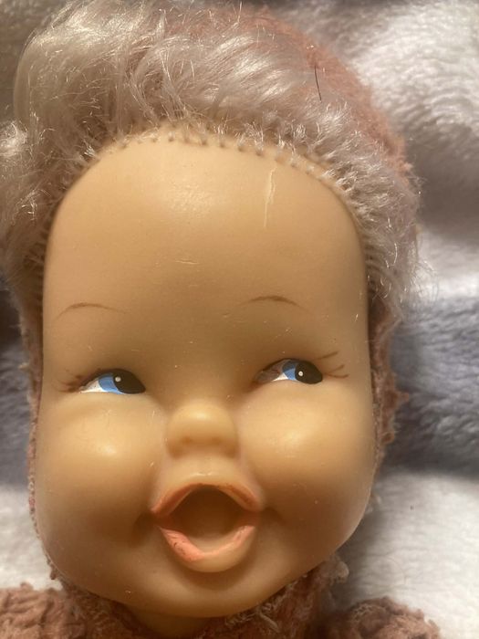 Păpușă Lili de la Metaloglobus anii ‘70 circa 55cm conform fotografiil