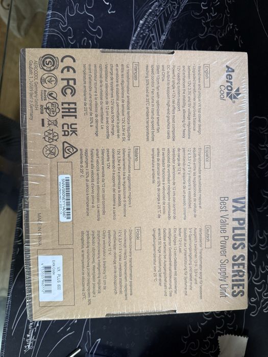 Блок питания Aerocool 600w