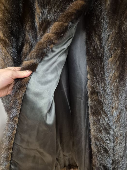 Ново палто естествен косъм от норка