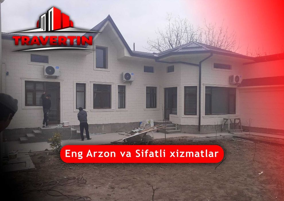 Travertin tosh | Travertin narxi | lak | fasad | Travertin ustalari