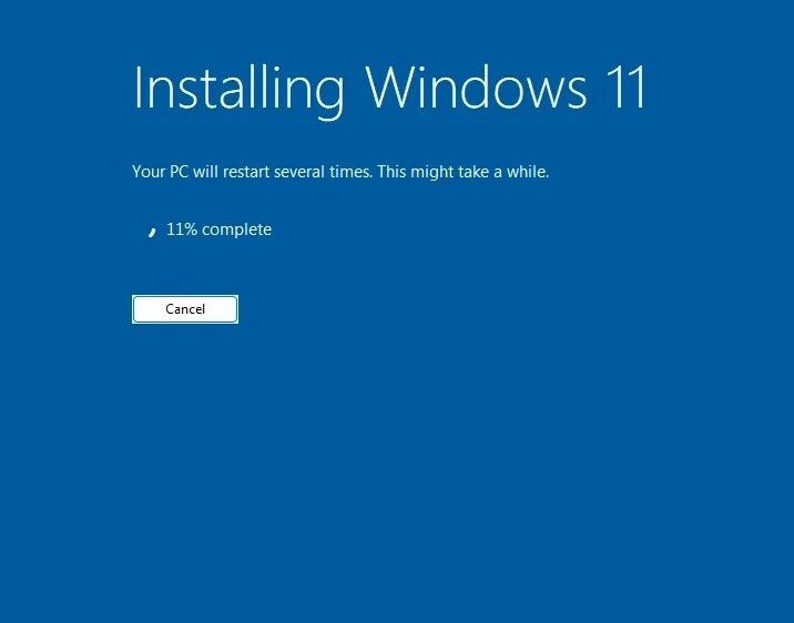 Instalare windows 11 pc/laptop