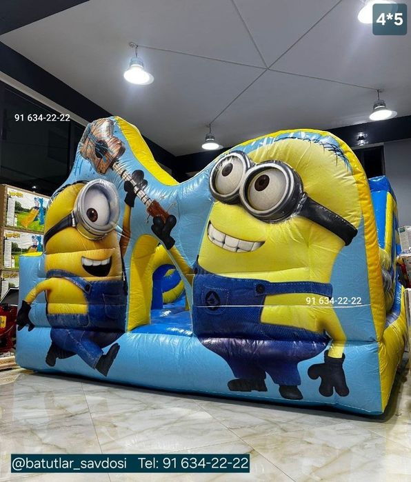 Batut, Батуты, Надувной батут, Каркасный батут, Atraksionlar