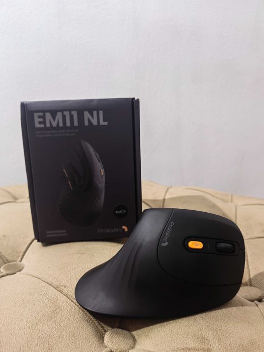 Ергономична вертикална компютърна мищка мишк