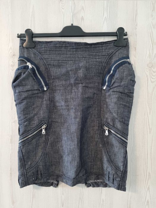 Fusta GF Ferre din denim, marime 40