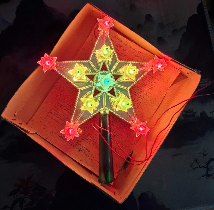 Звезда, верхушка для ёлки