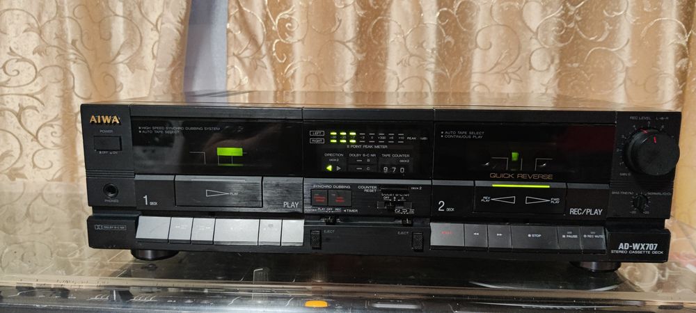 Deck Aiwa AD WX707