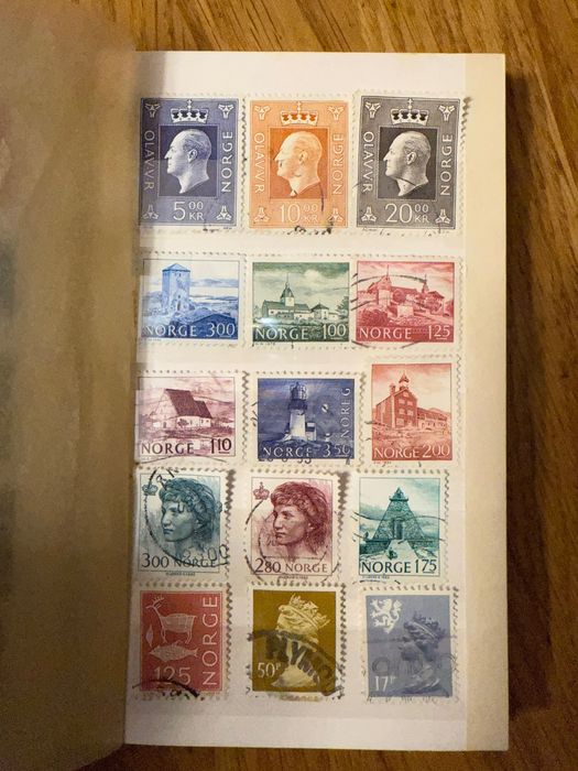 Colecție de timbre poștale norvegiene | 1930–1980