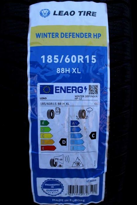 Anvelope iarna noi 185/60R15 88H, XL, LEAO, DOT 2026