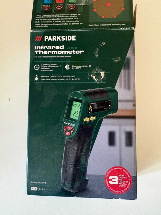 Termometru cu laser Parkside