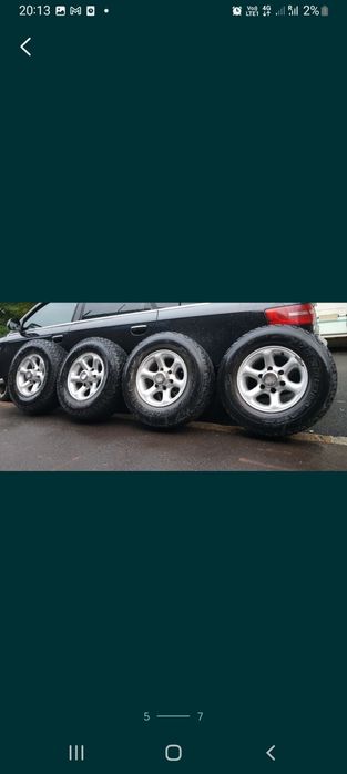 Ford Ranger Jante si Cauciucuri 2006-2025( 10 seturi dif modele)