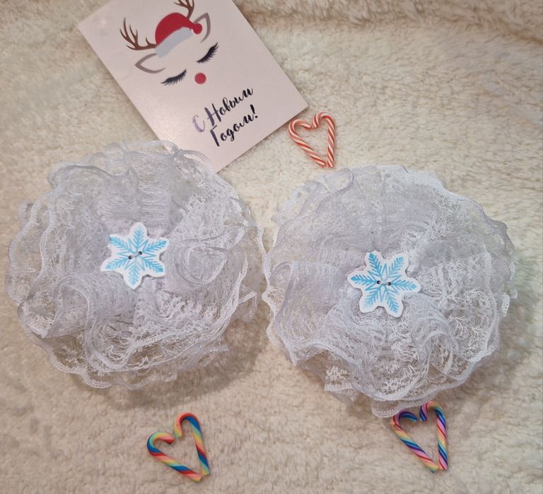 Ручная работа! Бантики!