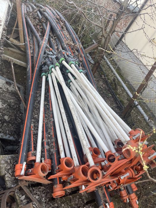 Coloana de irigat, motopompa honda de presiune, aspersor hidra