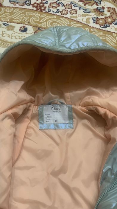 Куртка на весну для девочки