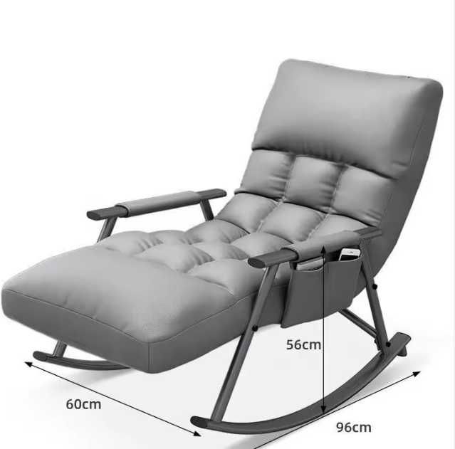 3в1 Луксозен Люлеещ се Стол / Шезлонг / Легло