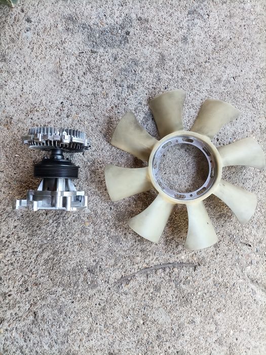 Вентилатор на радиатора+перка за охлаждане+водна помпа за Киа Соренто