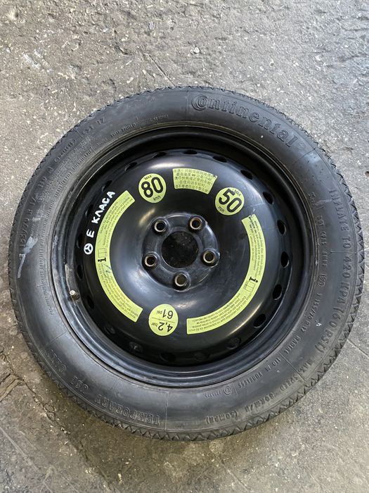 Резервна гума Mercedes Мерцеде w207 W212 W219 5x112 17'' ет39 патерица